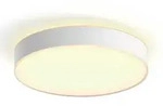 Philips Hue White Ambiance Gro&szlig; LED-Deckenleuchte ENRAVE mit Dimmschalter in wei&szlig;