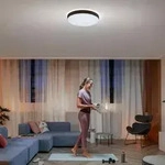 Philips Hue White Ambiance Extra Gro&szlig;e LED-Deckenleuchte ENRAVE mit...