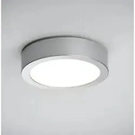 Dezente LED-Deckenleuchte Lunar f&uuml;r kleine Wohnr&auml;ume nur17cm&Oslash; Chrom Aluminium