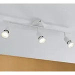 3-flammiger wei&szlig;er Paulmann 66765 Deckenstrahler Carolina max 3x10W GU10 Wei&szlig; matt