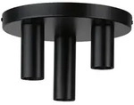 Paulmann 79761 Neordic Skogen Deckenleuchte max3x20W E27 Schwarz 230V Metall
