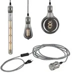 Paulmann 79771 Neordic Eldar Pendelleuchte inkl Stecker max 1x20W E27 Grau/Nickel geb