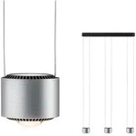 Paulmann 79720 Aldan Pendelleuchte dim LED 3x9W Schwarz/Alu geb&uuml;rstet Alu