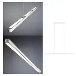 Paulmann 79901 LED Pendelleuchte Lento gem&uuml;tlich warmwei&szlig; 42W Wei&szlig; dimmbar