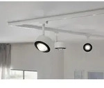 Paulmann 95395 URail LED Spot Aldan II 1x9W Wei&szlig;/ Schwarz 230V Metall 2700K dimmbar