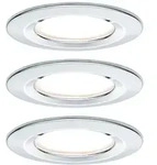 Paulmann 93499 Einbauleuchte Set Nova Coin 3-stepdim rd starr LED 3x6.5W 2700K
