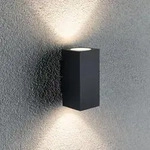 Paulmann 94328 Outdoor 230V ABL Flame 2x3W IP54 3000K Alu Dark Grey