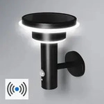 LEDVANCE ENDURA STYLE Solar Wall Double Circle 6W Modern dunkelgrau mit Sensor