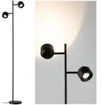 Paulmann 79775 LED Stehleuchte 3-Stufen-dimmbar Puric Pane warmwei&szlig; 3W Schwarz