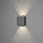 Konstsmide 7891-370 Chieri Aussen Wandleuchte 2x2 LED anthrazit