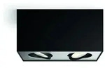2-flammiger schwenkbarer Philips myLiving Box LED Deckenstrahler mit Warm