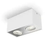 Moderner schwenkbarer Philips myLiving Deckenstrahler Box 2flg. Warm Glow-Funktion in