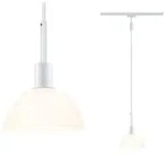 Paulmann 96973 URail Pendel Sarrasani max 20W E14 Wei&szlig; /Opal 230V Metall Glas