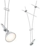 Paulmann Comet Einzelleuchte f&uuml;r Seilsystem Chrom matt GU5,3 12V Metall 94487