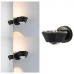 Paulmann 79769 WallCeiling Sabik IP44 LED dimmbar 13W Schwarz 230V Kunststoff