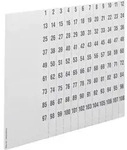 Hager Beschriftungsb&ouml;gen,Nummerier.1-108,10St.