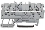 WAGO 2000-1401 Durchgangsklemme 1 mm2 4-Leiter Push-in CAGE CLAMP Grau Ex e II