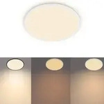 Wei&szlig;e Superslim Philips myLiving LED Deckenleuchte &oslash;43cm warmwei&szlig;es Licht mit Eye