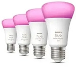 4er Set Philips Hue White & Color Ambiance E27 LED Lampe 6,5W wie 60W - RGBW dimmbar
