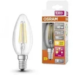 OSRAM E14 LED Lampe 3-Stufen-Dimmen klar 4W wie 40W warmwei&szlig;es Licht im