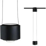 Paulmann 96813 URail LED Pendel Aldan 4,5W modern neutralwei&szlig; dimmbar Schwarz