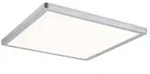 Paulmann 70994 LED Panel Atria Shine Backlight eckig modern schlicht warmwei&szlig; Chrom