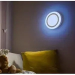 LED-Wandleuchte mit Farbwechsel und Fernbedienung f&uuml;r Jugendzimmer dimmbar von