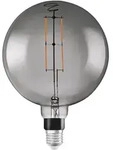 LEDVANCE Kugelige Rauchfarbene WiFi E27 LED Filament Gl&uuml;hlampe extra warmwei&szlig;