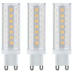 3er-Pack Paulmann 28801 Stiftsockel Lampen G9 470lm 5W wie 40W 4000K neutralwei&szlig;es
