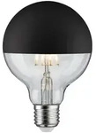 Paulmann 28676 LED G95 Kopfspiegel 600lm E27 2700K 6.5W schwarz matt dimmbar