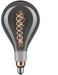 Paulmann 28858 Vintage E27 dimmbare retro LED BigDrop Rauchglas 7W extra warmwei&szlig;