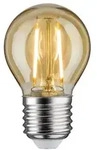 Paulmann 28713 E27 LED Tropfen in Gold 430lm E27 4.7W dimmbares warmes Retro-Licht