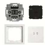 Busch-Jaeger 62851 UJ-84-WL LED-Dimmer-Ein. flex 1f Komplettset mit 2-fach