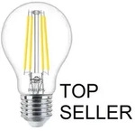 PHILIPS E27 Klares dimmbares LED Leuchtmittel 3,4W wie 40W dimmbar warmwei&szlig;es Licht