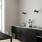 Nordlux Stay minimalistische Wandleuchte Schwarz E27 angenehmes Licht