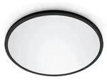 WIZ Smarte Superslim LED Deckenleuchte in Schwarz WLAN/Wi-Fi Tunable White &Oslash;55cm