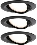 Paulmann 93082 LED Einbauleuchte Nova Plus Coin Basisset modern IP65 rund 6W dimmbar