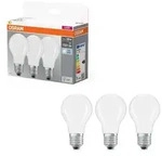 3er Pack OSRAM LED BASE E27 Gl&uuml;hbirne matt 10W wie 100W neutralwei&szlig;es Licht