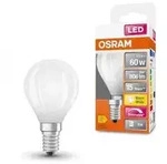 OSRAM E14 LED Leuchtmittel Tropfenform RETROFIT matt dimmbar wie 60W warmwei&szlig;es