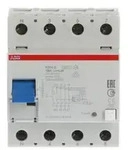 ABB F204 B-125/0.3-L FI-Schutzschalter 4P, allstromsensitiv, 125A, 300mA, N links