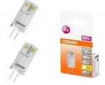 Doppelpack Osram LED Star PIN G4 Stiftsockellampe 12V Warmweiss wie 10W