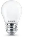 PHILIPS E27 Kleine LED Tropfen Lampe Milchglas 6.5W wie 60W 2700K warmwei&szlig;es Licht