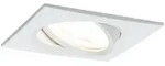 Paulmann 93489 Einbauleuchte Set Nova Coin 3-stepdim eck schw LED 6.5W 2700K