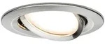 Paulmann 93482 Einbauleuchte Set Nova Coin 3-stepdim rd schw LED 6.5W 2700K Eisen