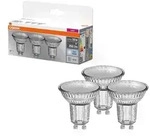3er-PACK OSRAM LED BASE PAR16 GU10 Strahler 4.3W=50W 36&deg; neutralweiss GLAS