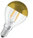 OSRAM E14 LED Kopfspiegellampe vergoldet 4W wie 34W warmwei&szlig;es blendfreies...