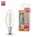 OSRAM E14 LED Biorhythmus f&ouml;rdernd in Kerzenform klar FILAMENT 4W wie 40W RELAX &
