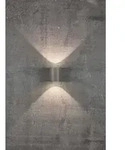 Einzigartige Lichtspektakel mit der Canto Innen- und Au&szlig;enwandleuchte Up&Down aus