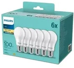 6er-Pack Osram E27 LED Lampen in Gl&uuml;hlampenform matt 13W wie 100W 2700K...