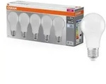 5er-Pack E27 Osram LED BASE Leuchtmittel mattiert 8W wie 60W 4000K Neutralwei&szlig;es
